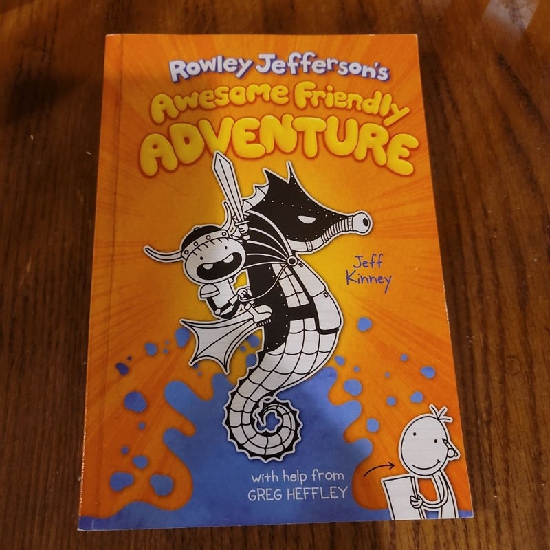 *CLEARANCE* BUNDLE - 1) Diary Of A Wimpy Kid, Hard Luck 2) Rowley Jefferson's Awesome Friendly Adventure 3) The Adventure Of Captain Underpants [Jeff Kinney, Dav Pilkey]