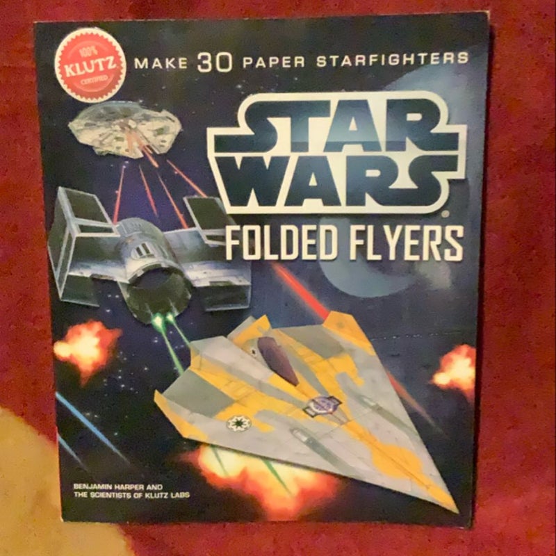 Star Wars Folded Flyers