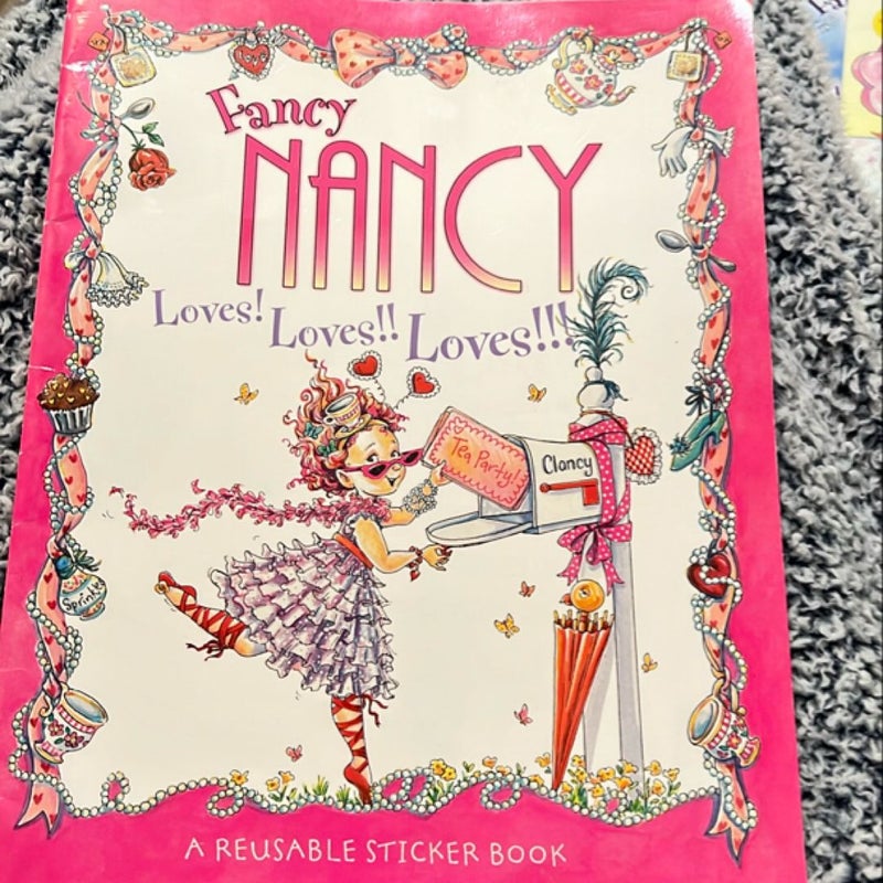 Fancy Nancy Sticker Book