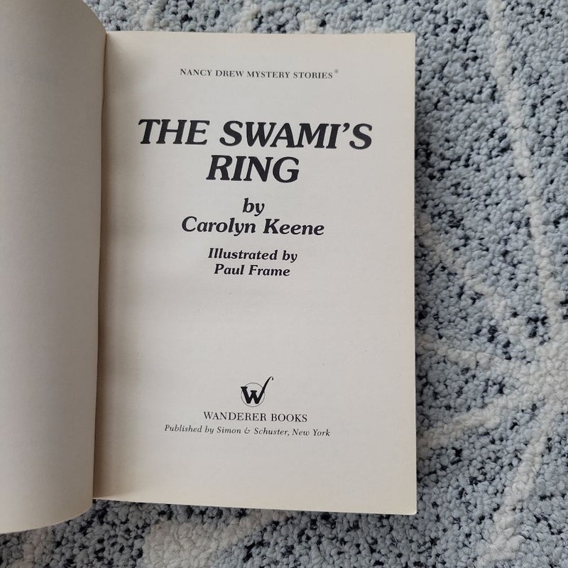 Nancy Drew The Swami's Ring