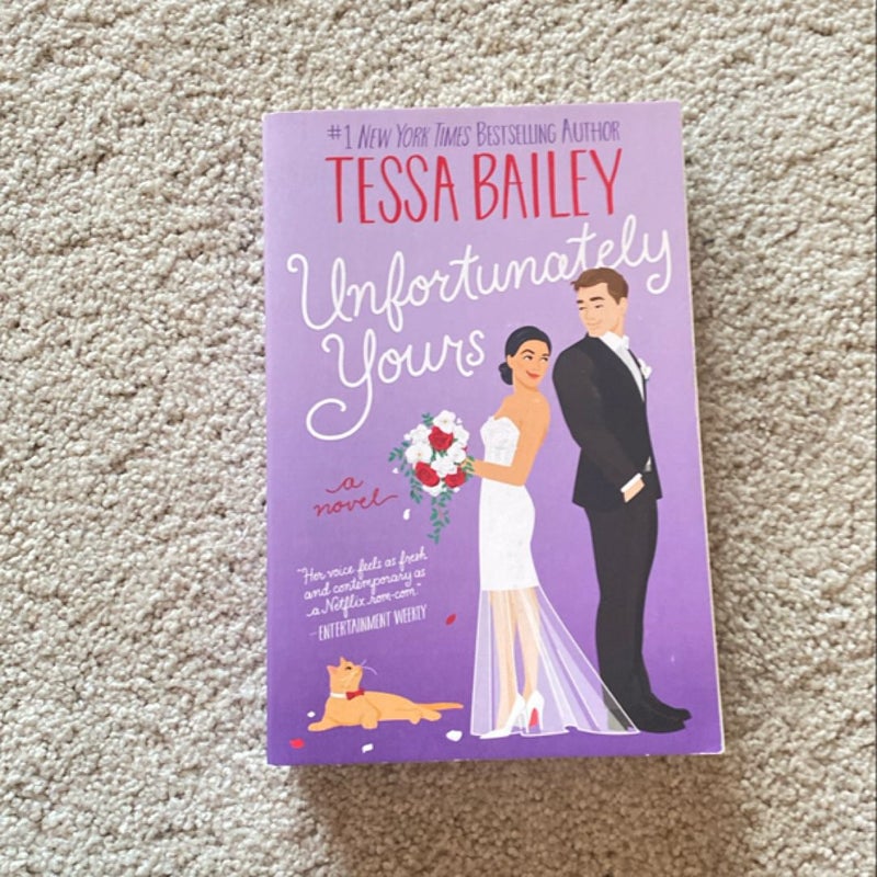 Fangirl Down, wreck the halls, unfortunately yours, secretly yours, window shopping by Tessa Bailey 