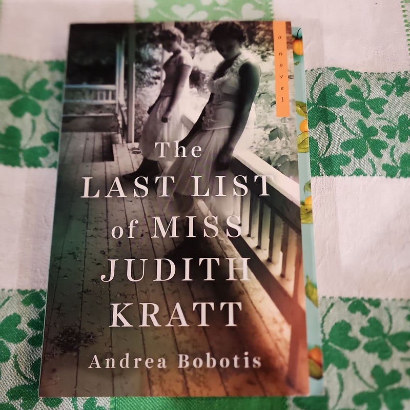 The Last List of Miss Judith Kratt