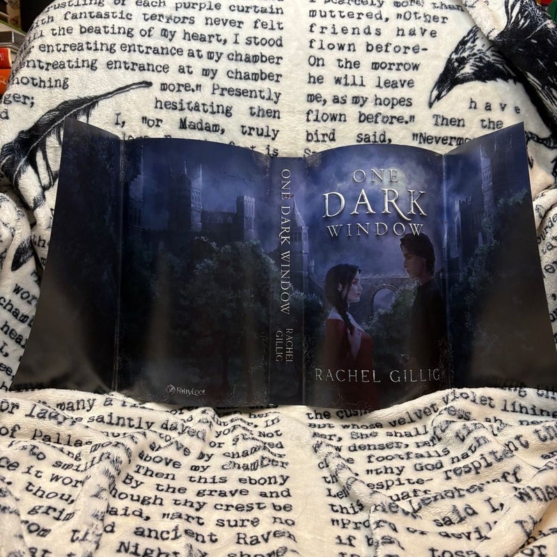 One Dark Window: Fairyloot Edition (slight end paper damage, see all photos)