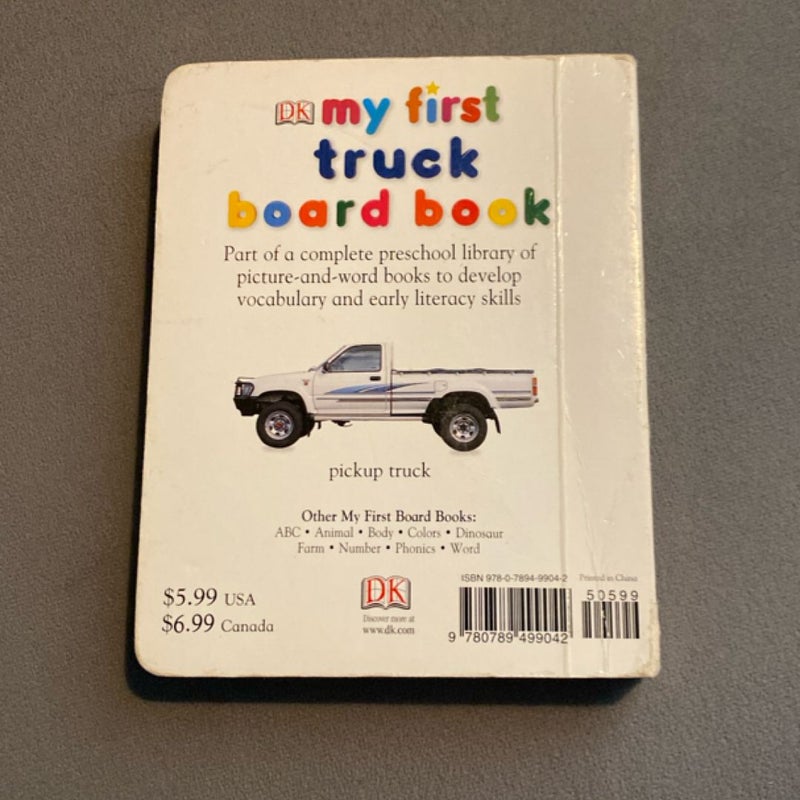 My First Truck Board Book