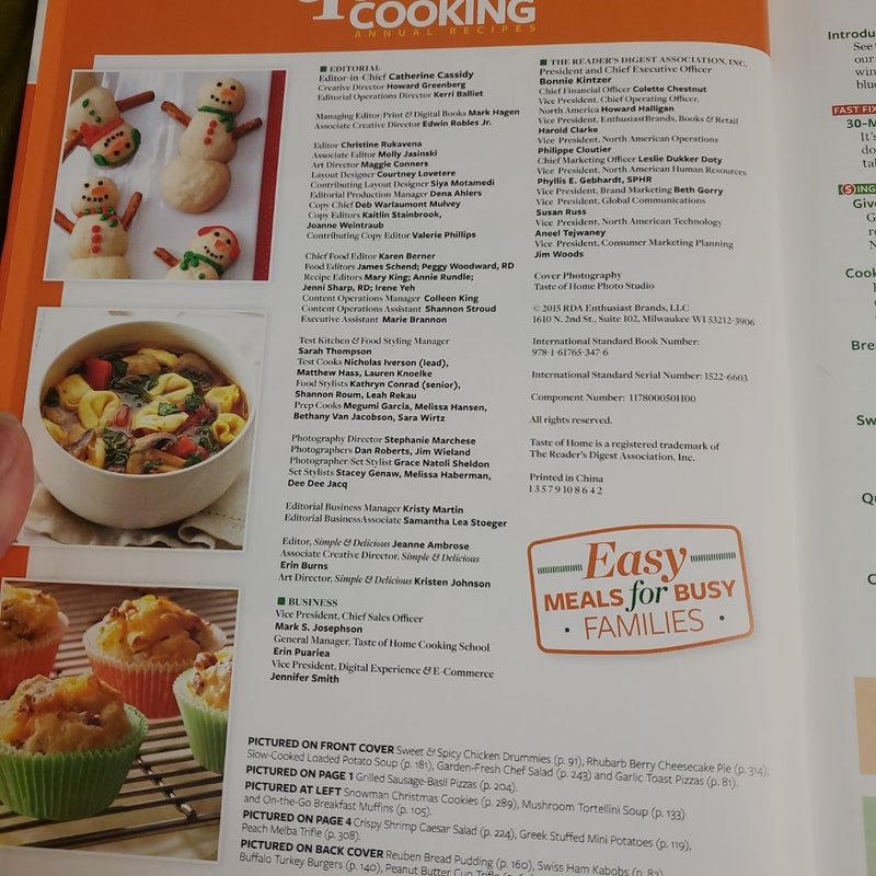 Quick Cooking Annual Recipes 