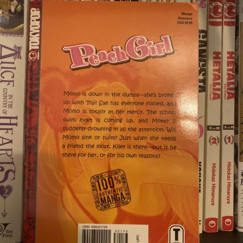 Peach Girl Volume 1-3