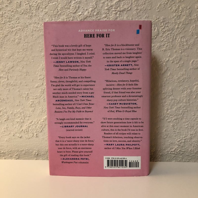 Here for It by R. Eric Thomas, Hardcover | Pangobooks
