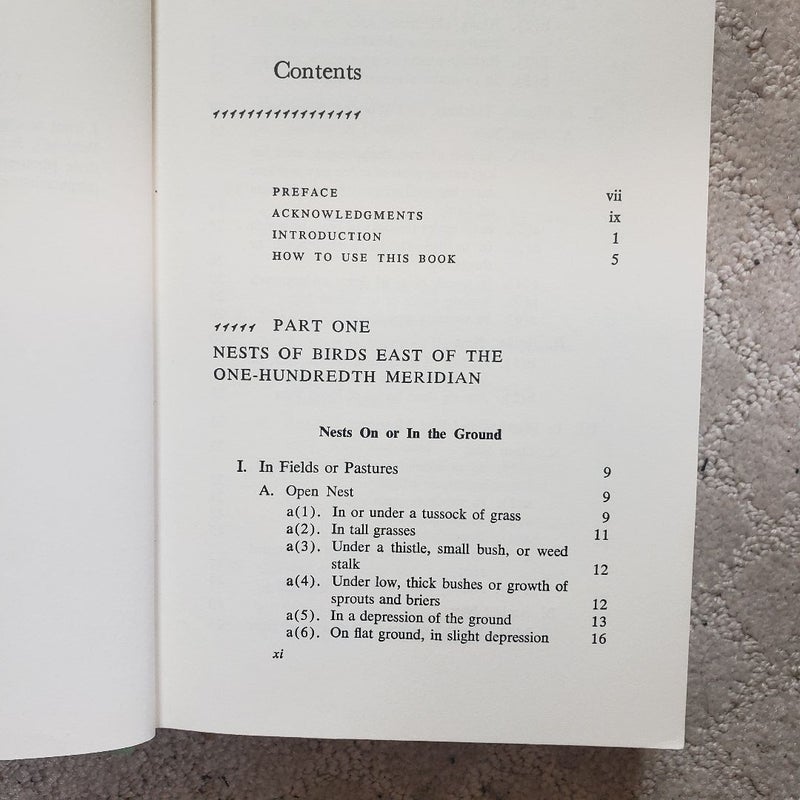 A Field Guide to Nests in the United States (Van Rees Press Edition, 1970)