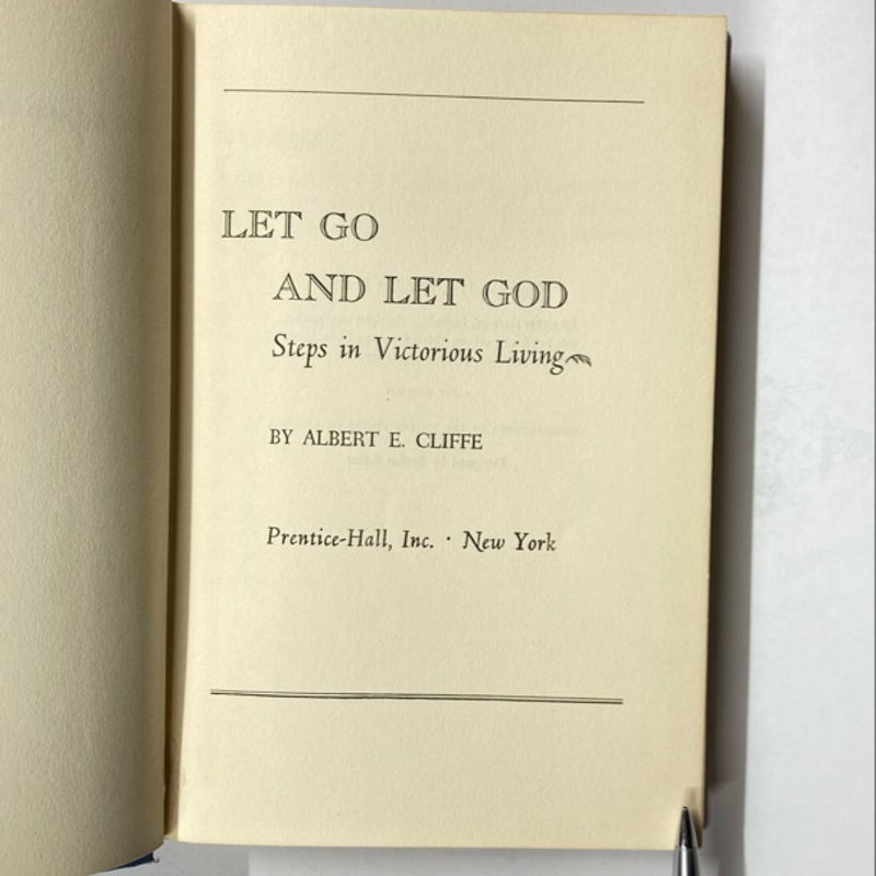 Let go and let God