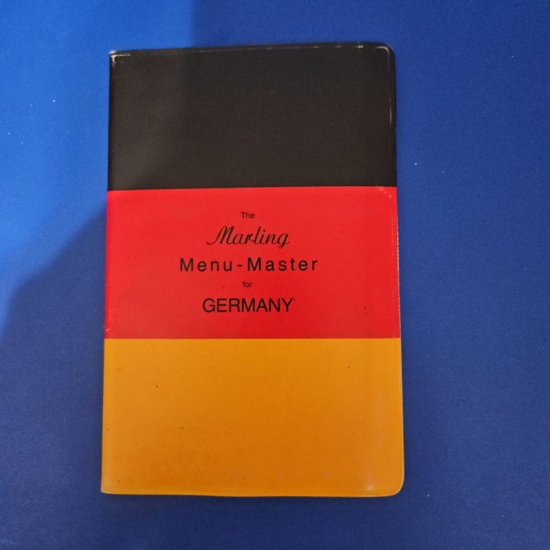 The Marling Menu-Master for Germany