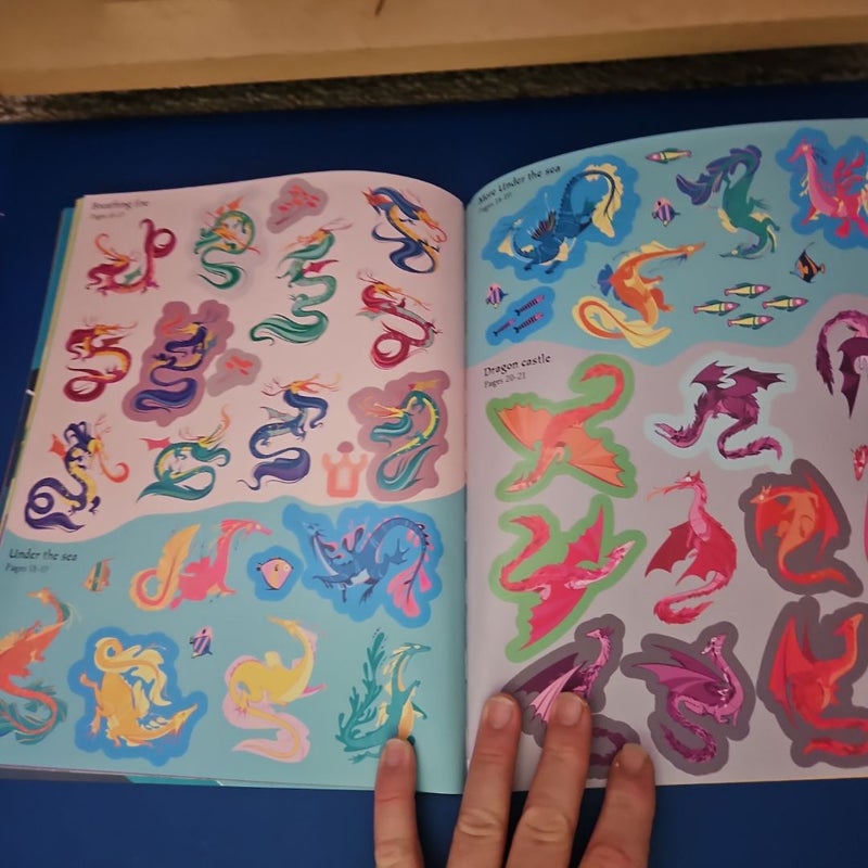DRAGONS Sticker Book by Fiona Watt, Paperback | Pangobooks