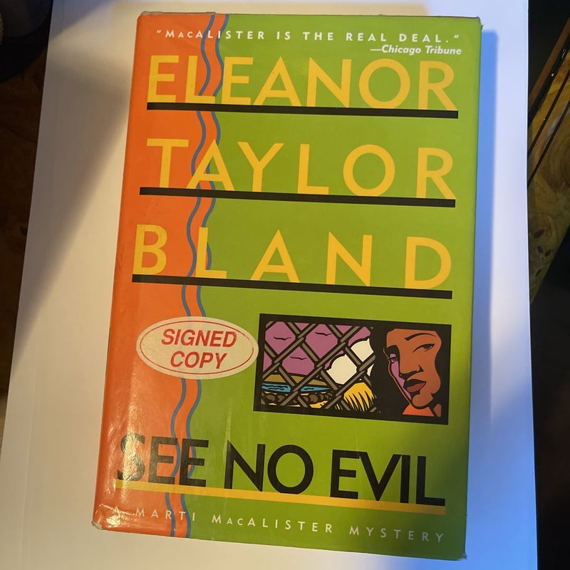 See No Evil AUTOGRAPHED SIGNED