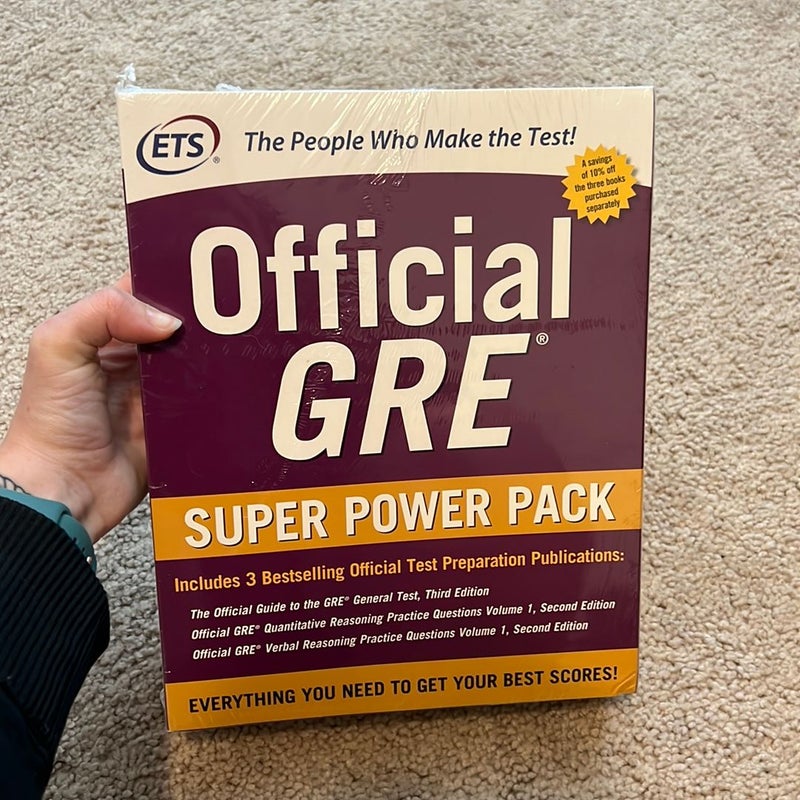 Official GRE Super Power Pack, Second Edition