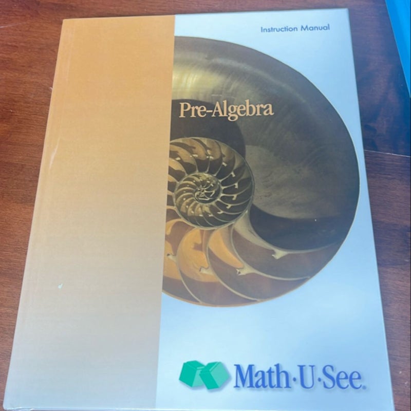 Pre-Algebra Instruction Manual