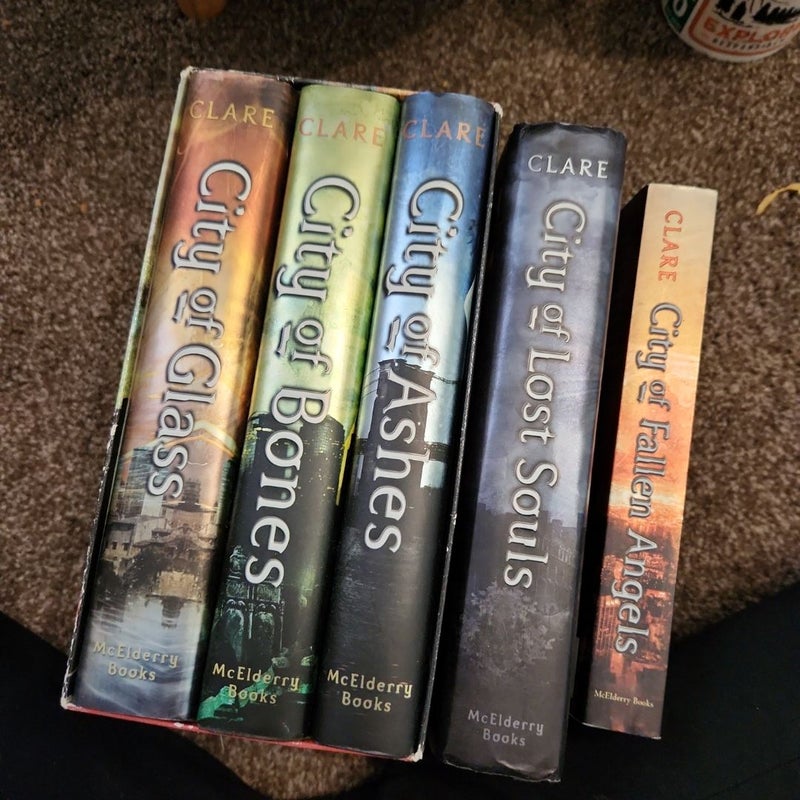 The Mortal Instruments Books 1-5 