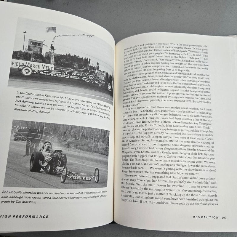 High Performance the Culture and Technology of Drag Racing 1950-1990 SIGNED