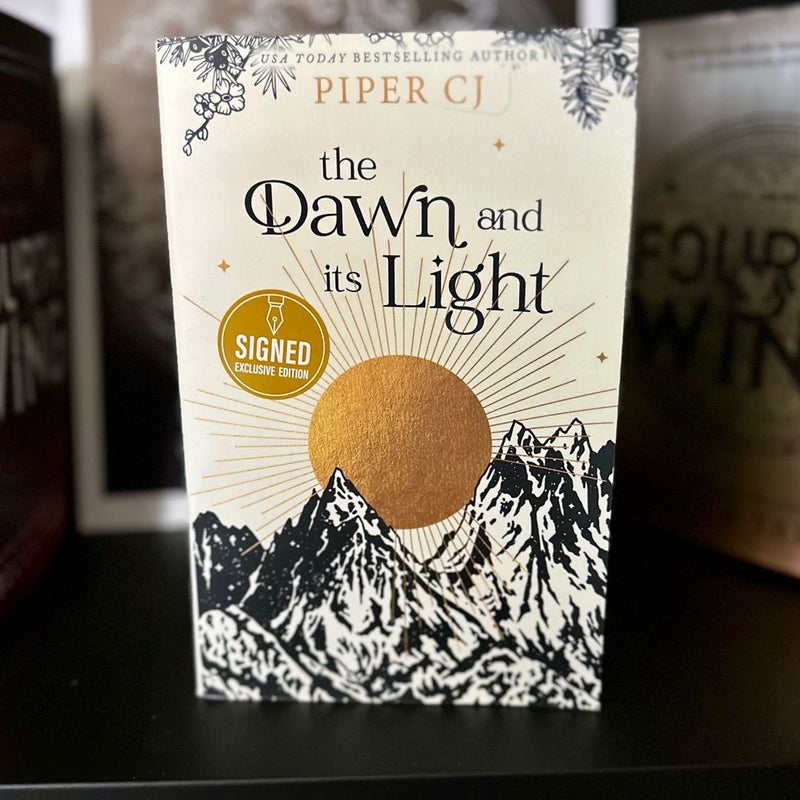 The Dawn and its light*SIGNED FIRST EDITION *