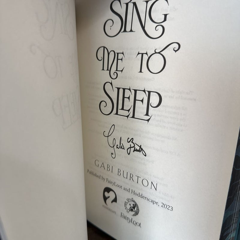 Sing me to Sleep - Fairyloot Exclusive Edition 