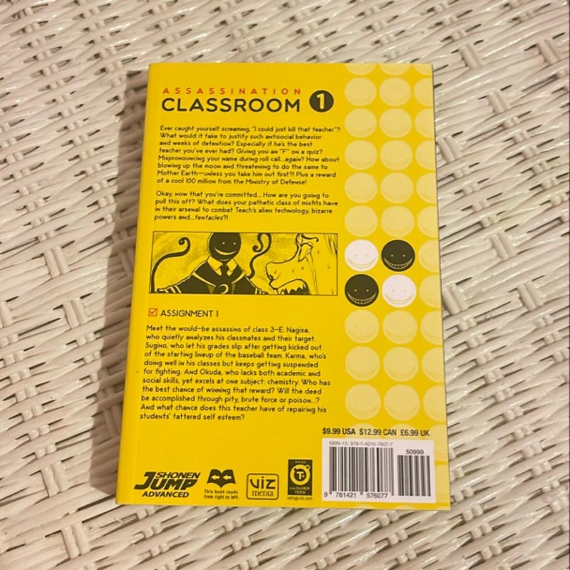 Assassination Classroom, Vol. 1