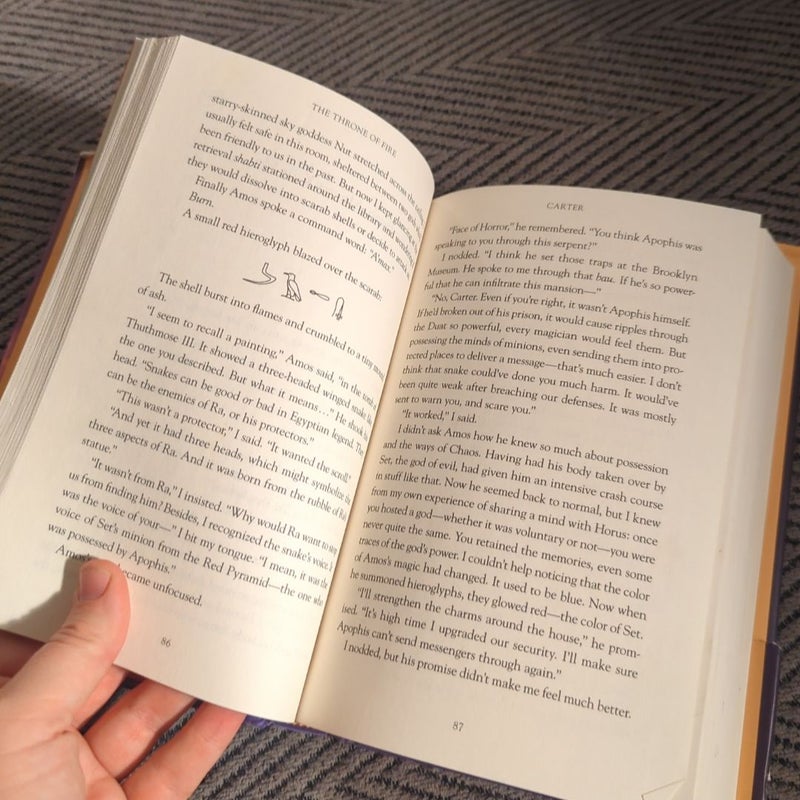 Kane Chronicles, the, Book Two the Throne of Fire (Kane Chronicles, the, Book Two)
