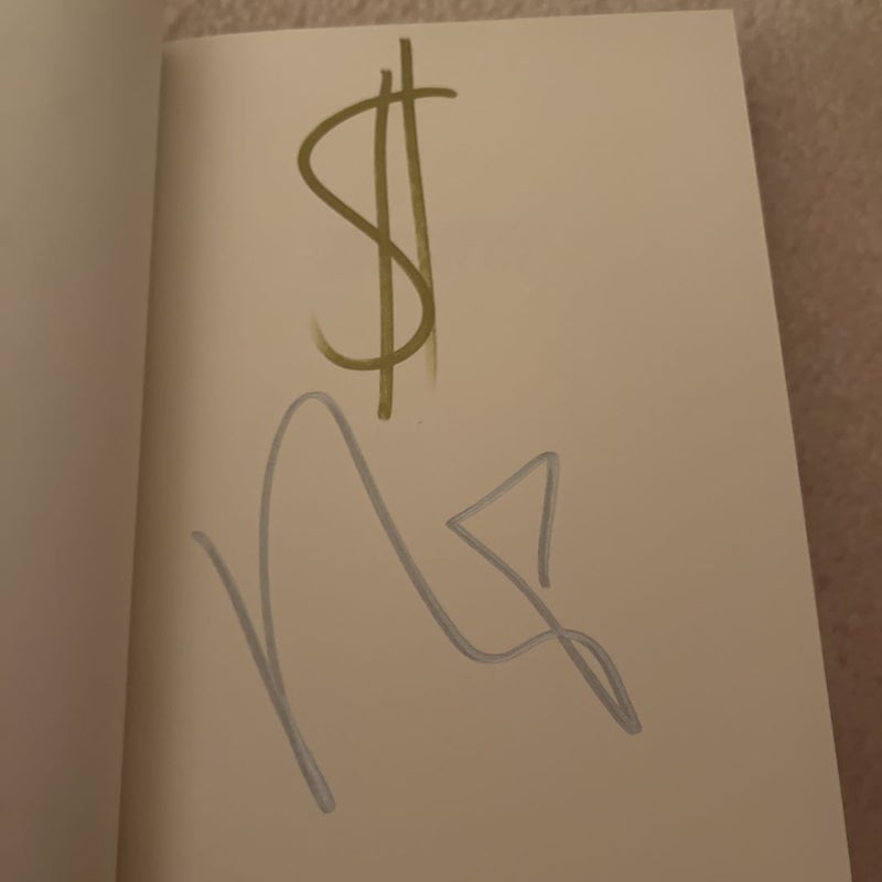 Signed copy of Jackpot  