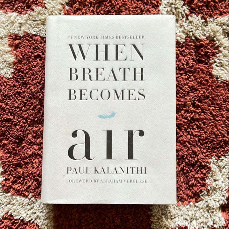 When Breath Becomes Air by Paul Kalanithi, Hardcover | Pangobooks