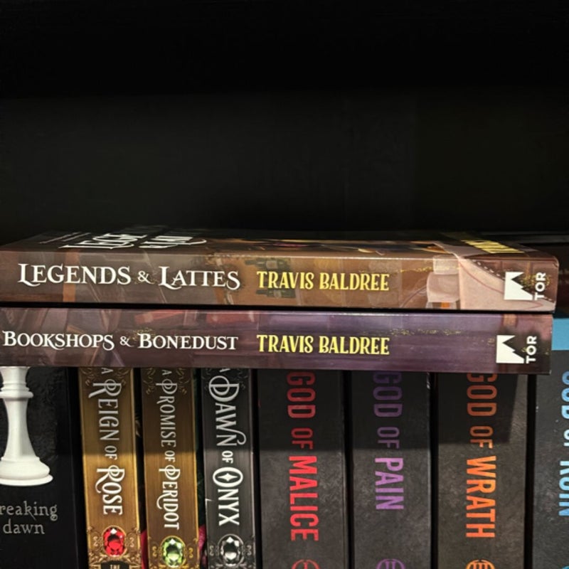 Legends and Lattes, Bookshops and Bonedust