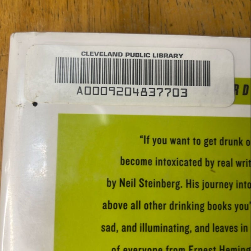 (1st Edition) Drunkard: A Hard-Drinking Life — (Ex-Library Copy)