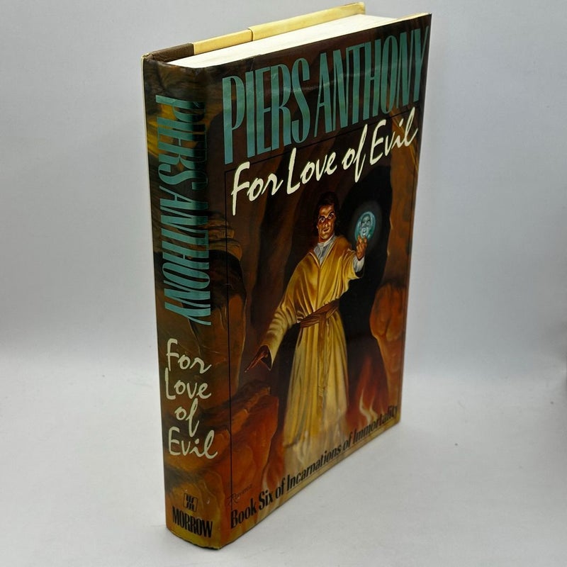 For Love of Evil (1st Ed 1st print)