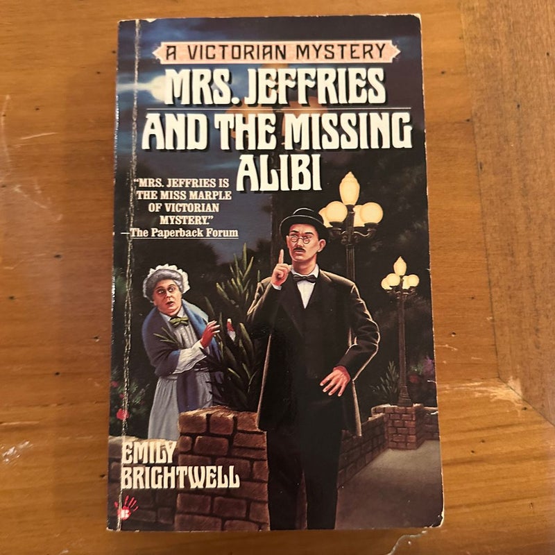 Mrs. Jeffries and the Missing Alibi