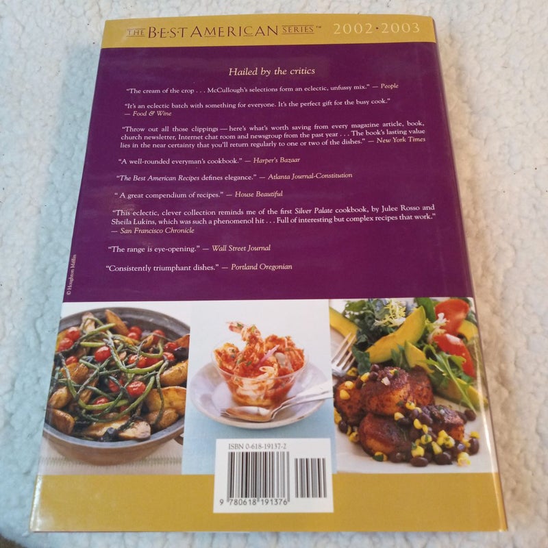 The Best American Recipes 2002-2003
