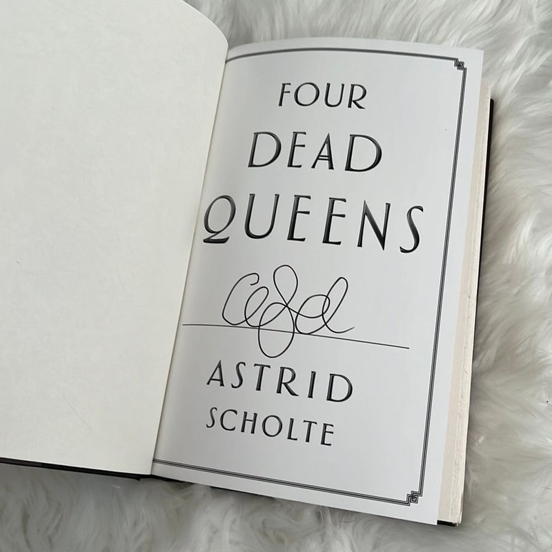 Four Dead Queens (OwlCrate Exclusive Signed Edition)