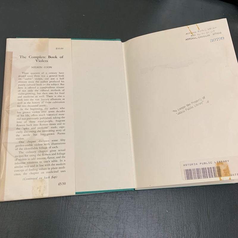 The Complete Book of Violets