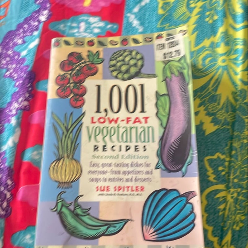 1,001 Low-Fat Vegetarian Recipes