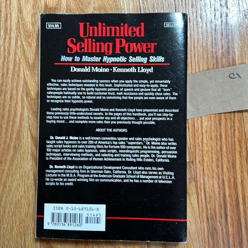 Unlimited Selling Power