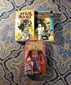 Star Wars book 1,2 and 3 of The Bounty Hunter Wars