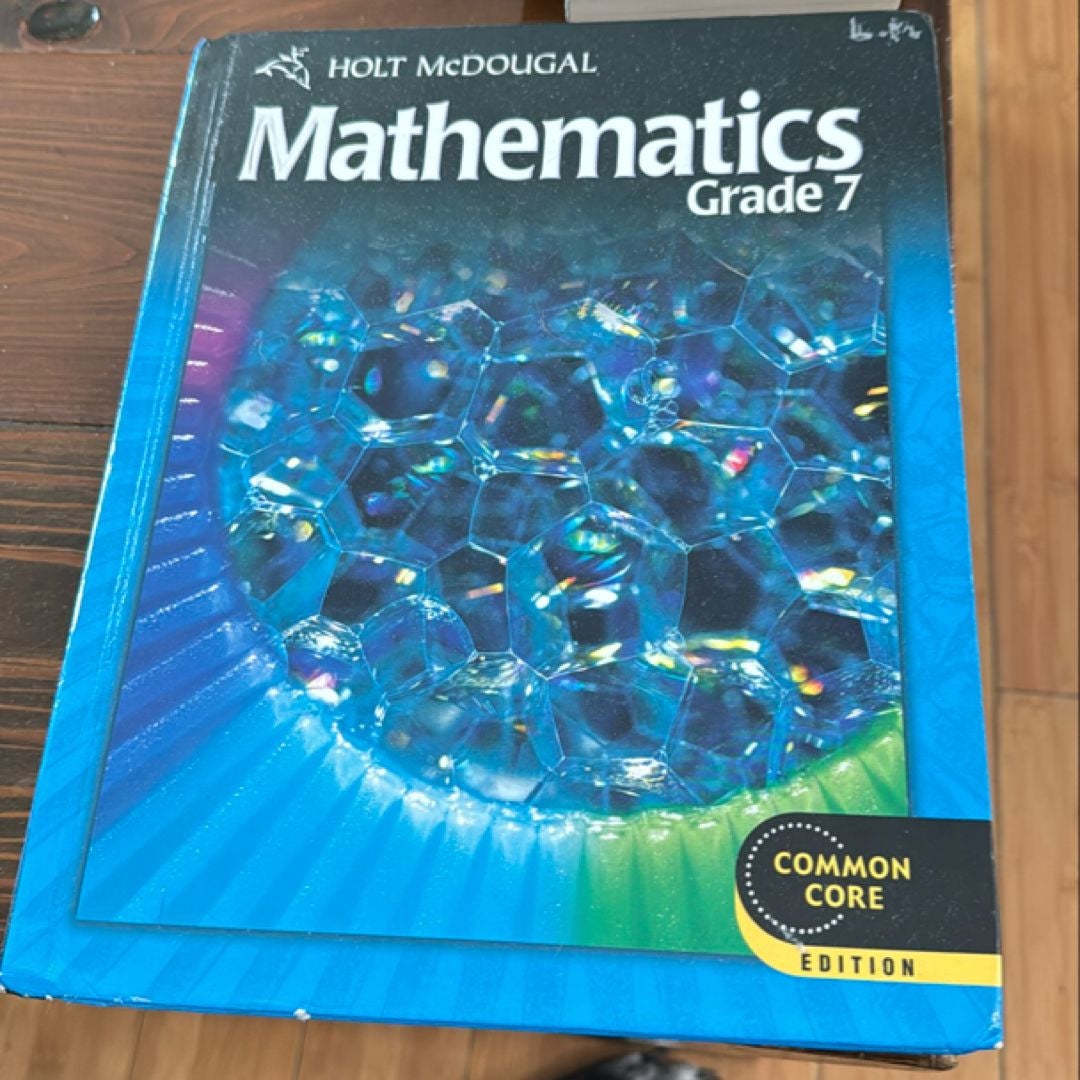 Holt mcdougal mathematics grade 7 by holt mcdougal