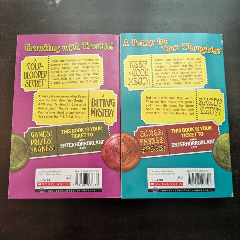 Goosebumps HorrorLand #5-10