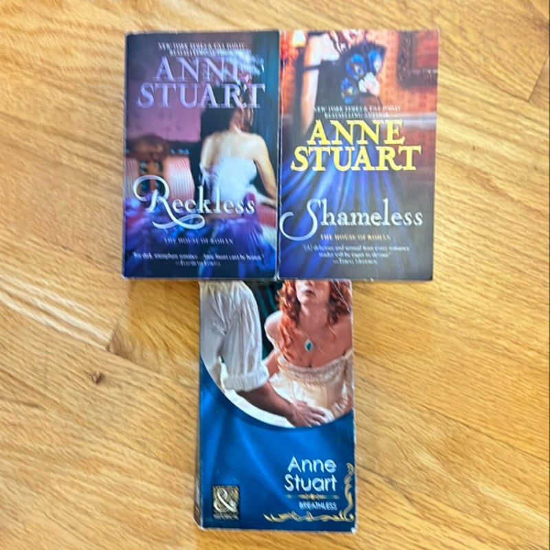 lot of 3 Anne Stuart paperback books