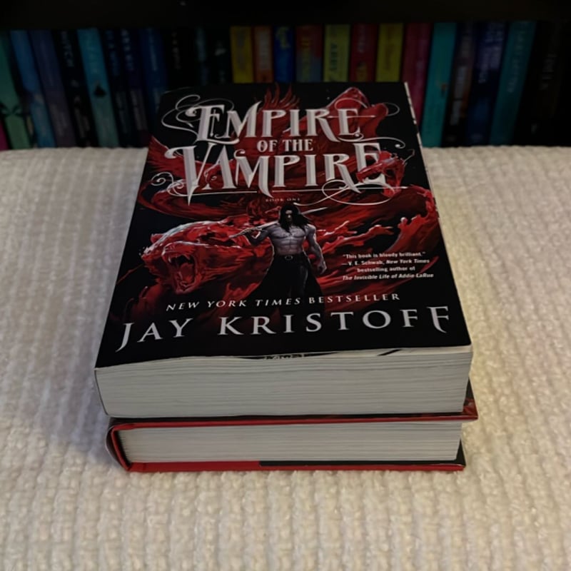 Empire of the Vampire & Empire of the Damned by Jay Kristoff, Hardcover ...