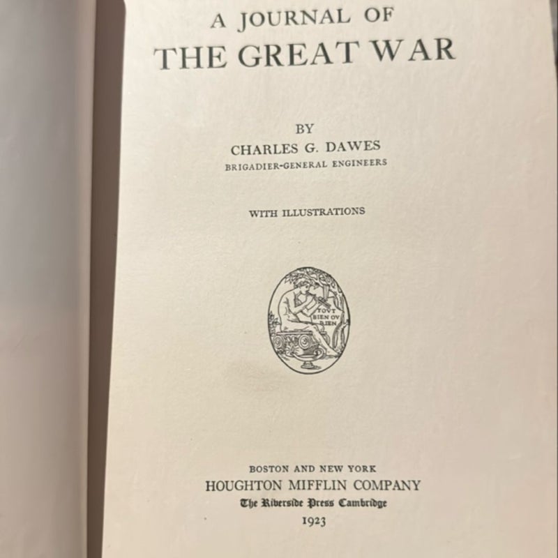 A Journal of The Great War