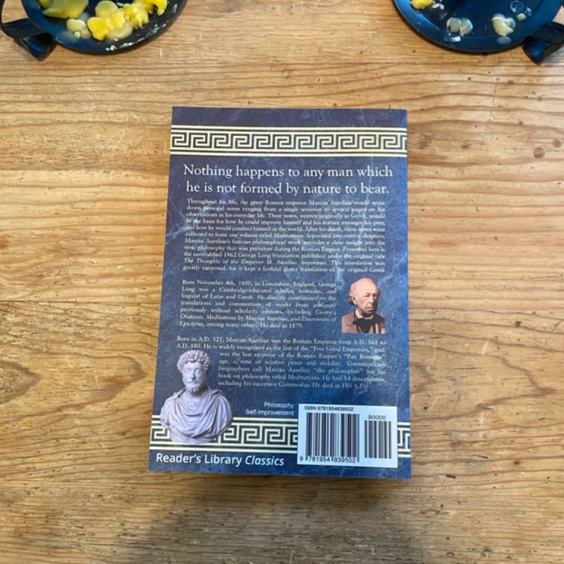 Meditations - the Classical Translation by George Long (Reader's Library Classics)