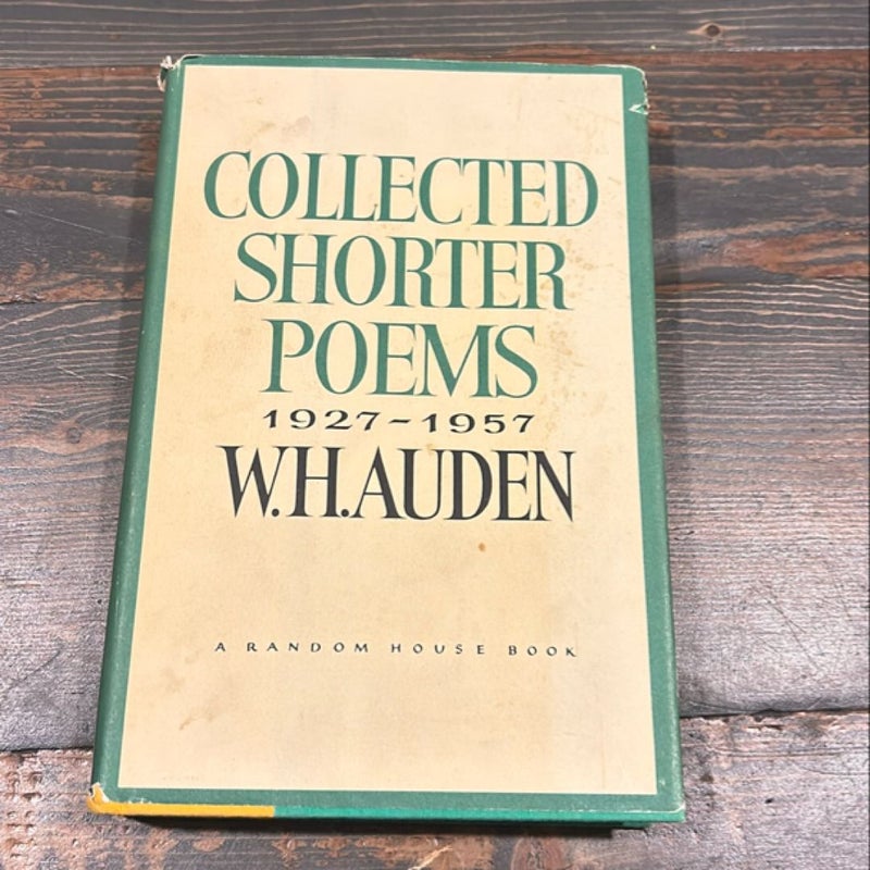 Collected Shorter Poems, 1927-1957