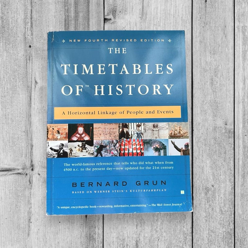 The Timetables of History