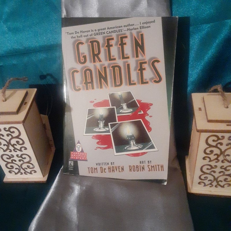 Green Candles graphic novel noir from DC and by  Tom De Haven and Robin Smith
paperback