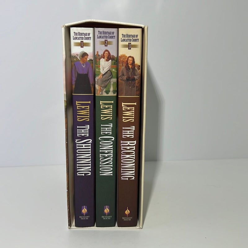 The Heritage of Lancaster County (3 Book) Boxset: The Shunning, The Confession, & The Reckoning 