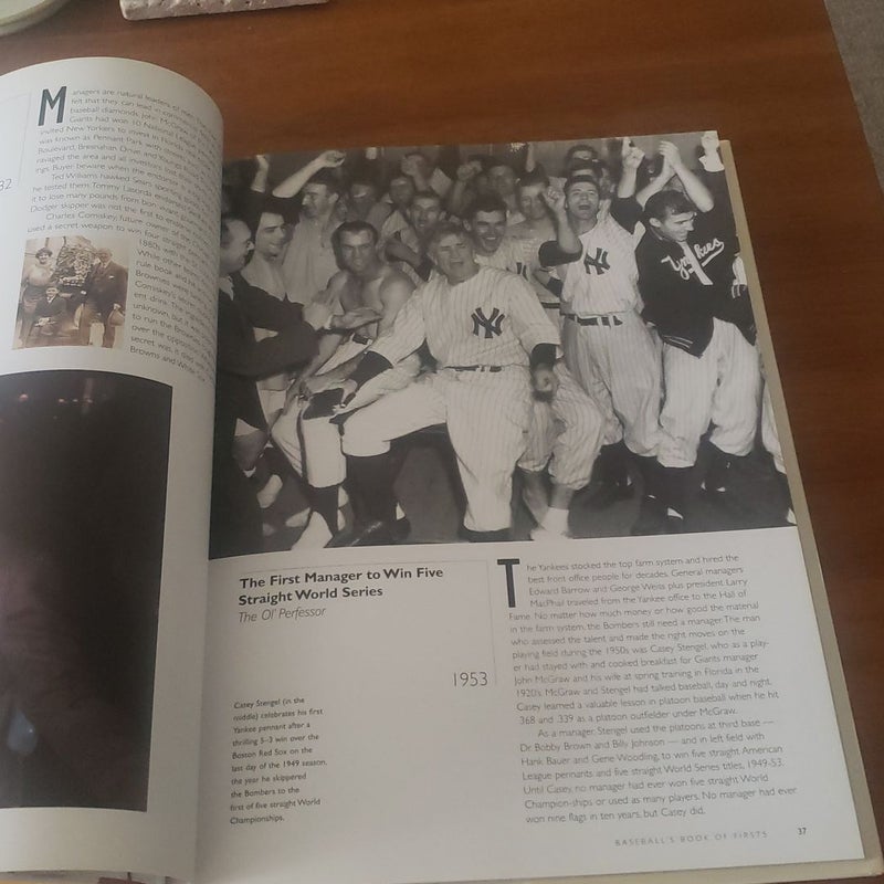 Baseball Book of Firsts