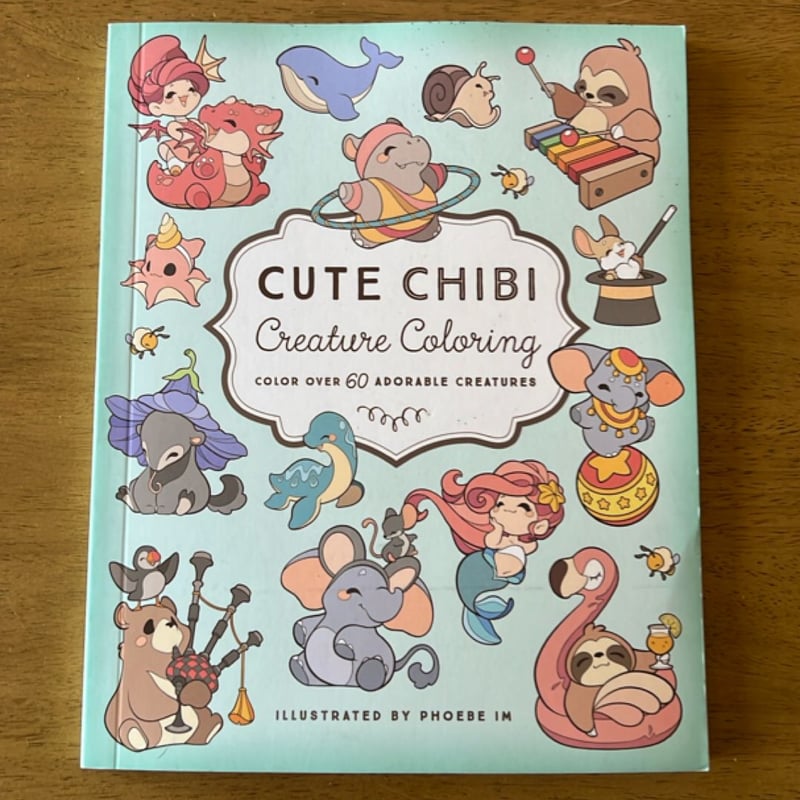 Cute Chibi Creature Coloring by Phoebe Im
