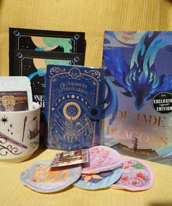 Of Jade and Dragons, Owlcrate, SIGNED, ACOTAR Mug