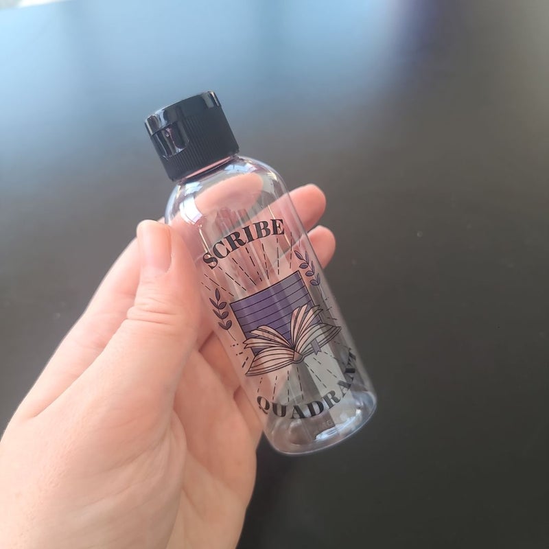 Fourth Wing Travel Bottles- Fairyloot Sept 2023